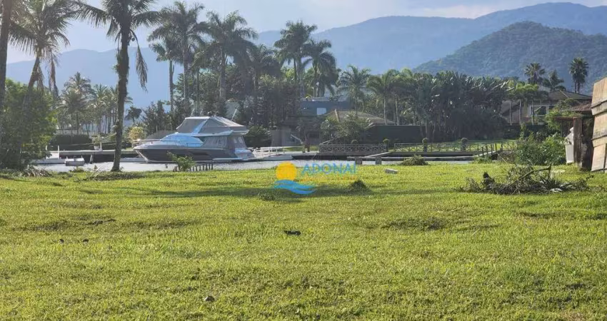 Terreno à venda, 1500 m² por r$ 5.000.000,00 - marina - guarujá/sp