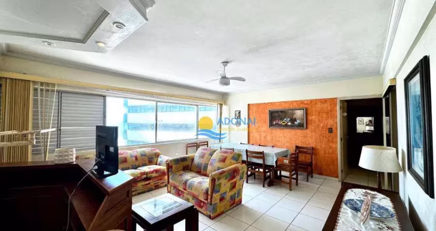 Apartamento à venda, 03 quartos sendo 01 suite, vista mar, astúrias, guarujá/sp
