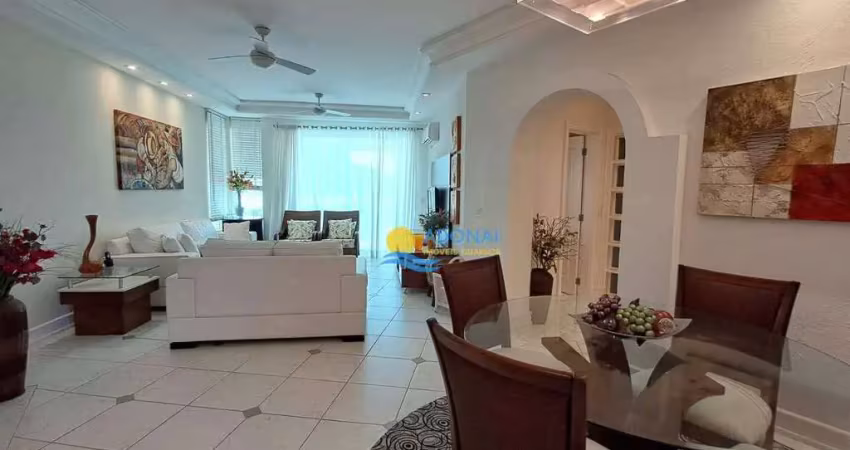 Apartamento com 4 dormitórios à venda, 174 m² por r$ 1.400.000,00 - enseada - guarujá/sp
