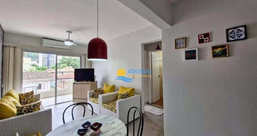 Apartamento com 2 dormitórios à venda, 80 m² por r$ 450.000,00 - tombo - guarujá/sp