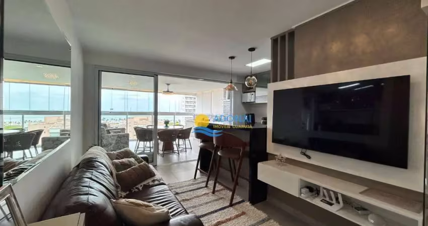 Apartamento com 2 dormitórios à venda, 70 m² por r$ 1.100.000,00 - enseada - guarujá/sp