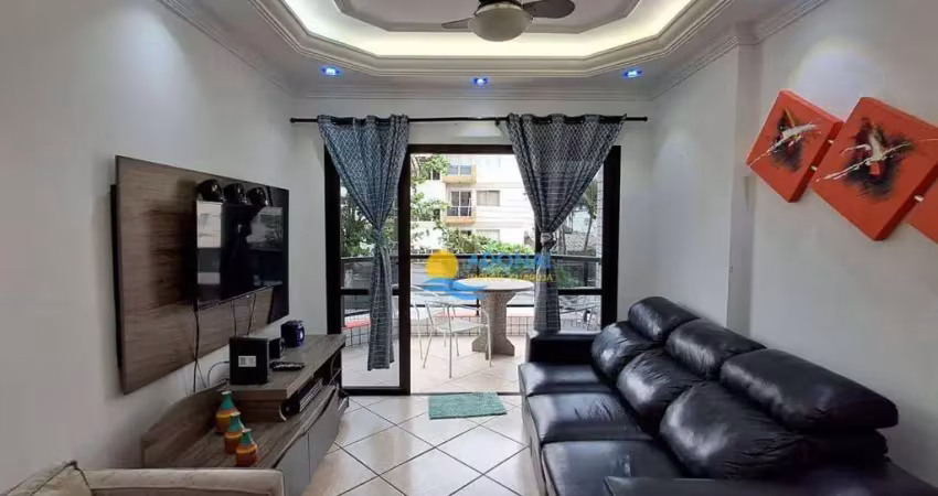 Apartamento com 3 dormitórios à venda, 75 m² por r$ 450.000,00 - enseada - guarujá/sp