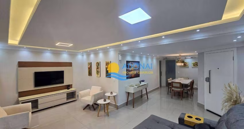 Apartamento com 3 dormitórios à venda, 130 m² por R$ 850.000,00 - Pitangueiras - Guarujá/SP