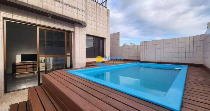Cobertura com 4 dormitórios à venda, 206 m² por R$ 380.000,00 - Enseada - Guarujá/SP