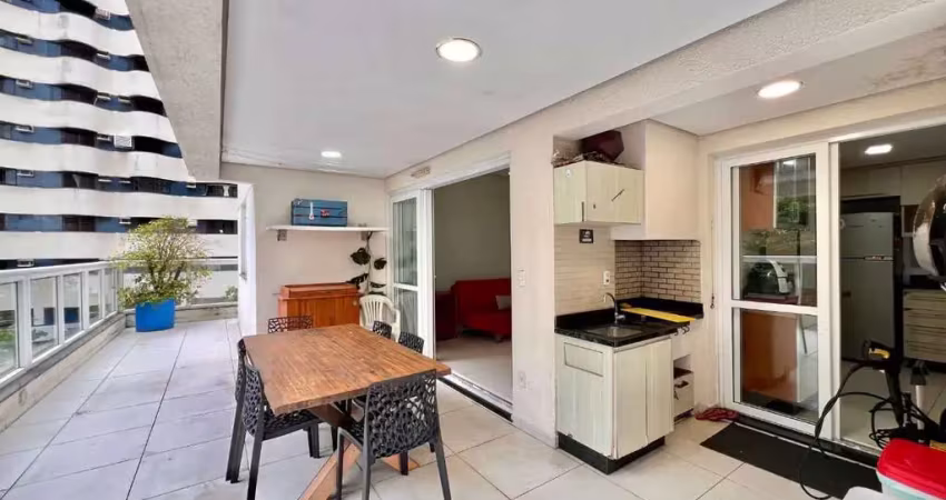 Apartamento garden com 3 dormitórios à venda, 100 m² por r$ 1.200.000,00 - pitangueiras - guarujá/sp