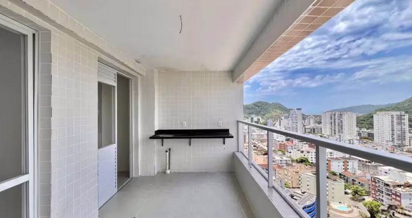 Apartamento com 2 dormitórios à venda, 74 m² por r$ 630.000,00 - jardim astúrias - guarujá/sp
