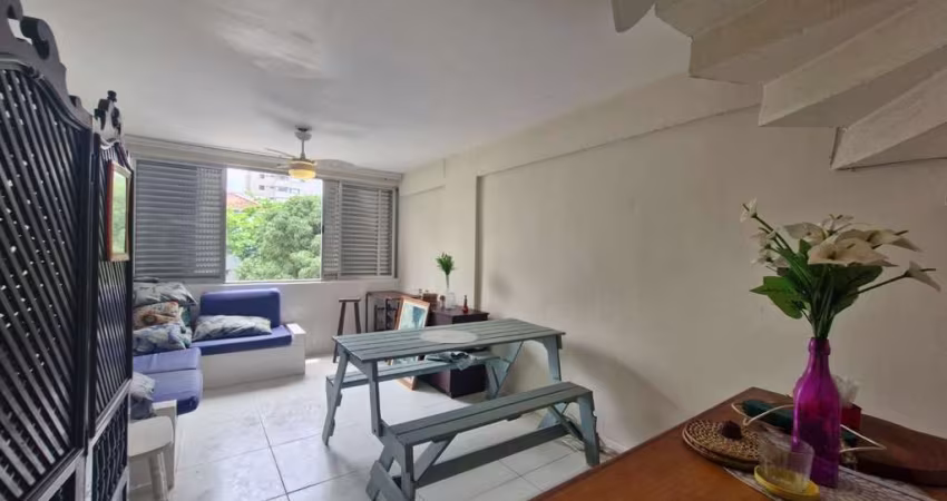 Apartamento com 2 dormitórios à venda, 65 m² por R$ 500.000,00 - Tombo - Guarujá/SP