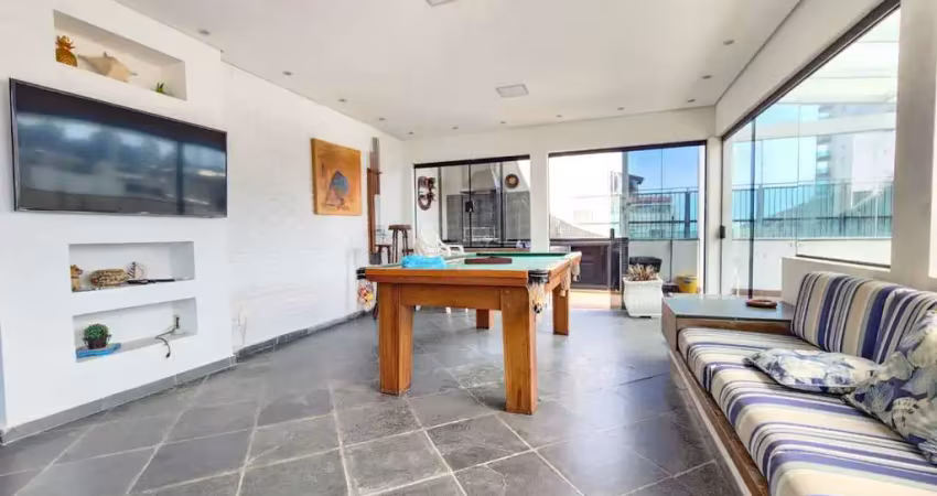 Cobertura com 2 dormitórios à venda, 192 m² por r$ 700.000,00 - enseada - guarujá/sp