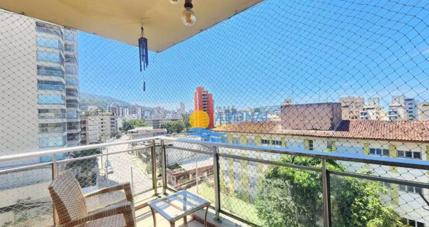 Cobertura com 3 dormitórios à venda, 117 m² por R$ 680.000,00 - Enseada - Guarujá/SP
