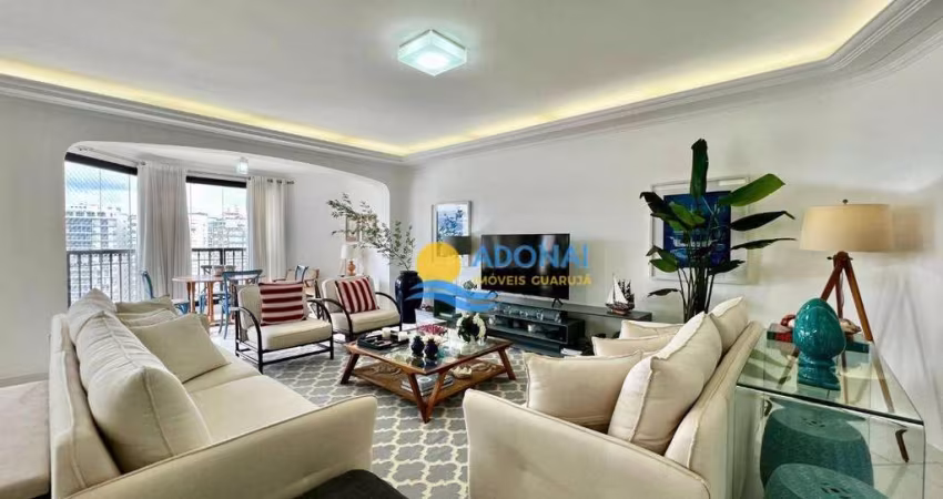 Apartamento com 4 dormitórios à venda, 220 m² por R$ 1.500.000,00 - Pitangueiras - Guarujá/SP