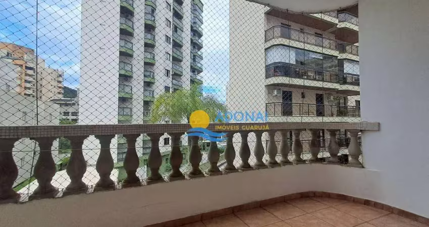 Apartamento com 4 dormitórios à venda, 134 m² por r$ 430.000,00 - enseada - guarujá/sp
