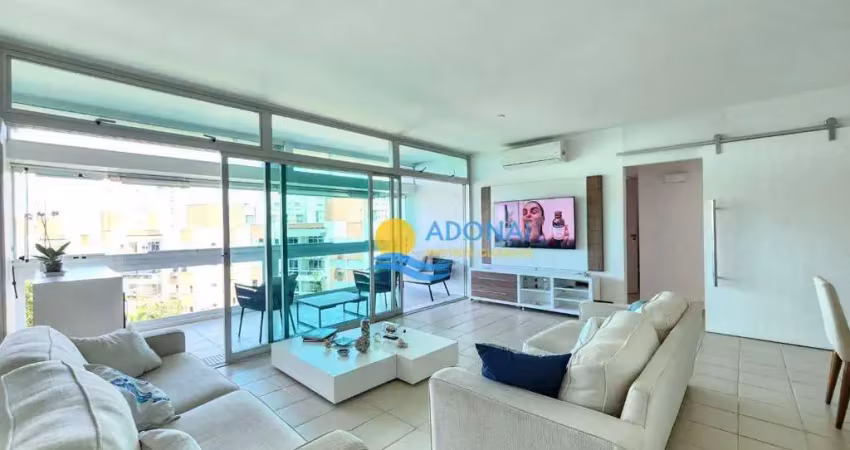 Apartamento com 3 dormitórios à venda, 140 m² por r$ 1.500.000,00 - enseada - guarujá/sp