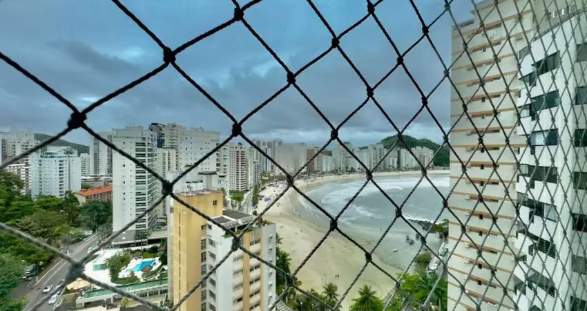 Apartamento com 3 dormitórios à venda, 120 m² por r$ 1.500.000,00 - jardim astúrias - guarujá/sp