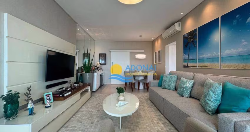 Apartamento com 3 dormitórios à venda, 132 m² por R$ 1.800.000,00 - Enseada - Guarujá/SP