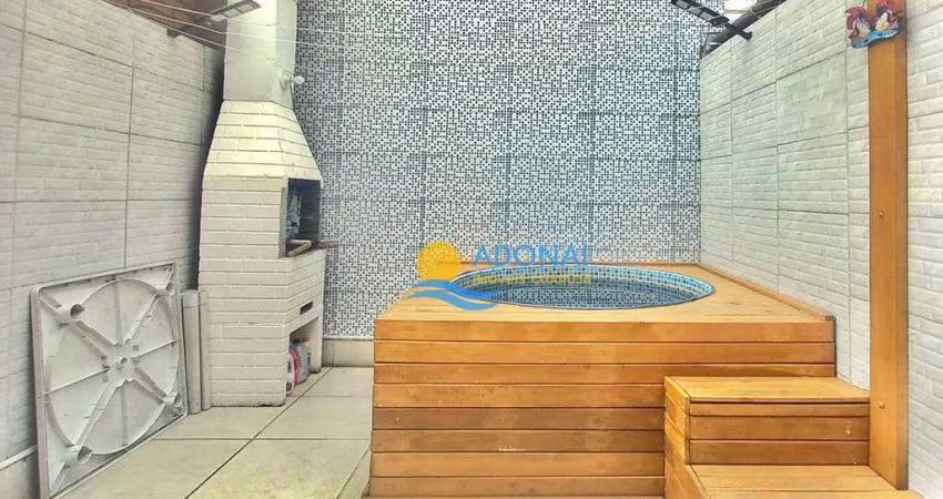 Casa com 3 dormitórios à venda, 130 m² por R$ 640.000,00 - Tombo - Guarujá/SP