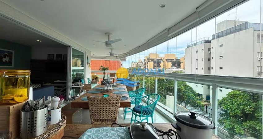 Apartamento com 3 dormitórios à venda, 155 m² por R$ 1.500.000,00 - Enseada - Guarujá/SP