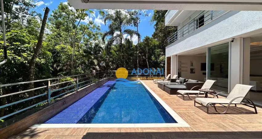 Casa com 6 dormitórios à venda, 837 m² por r$ 22.500.000,00 - praia do iporanga - são pedro - guarujá/sp