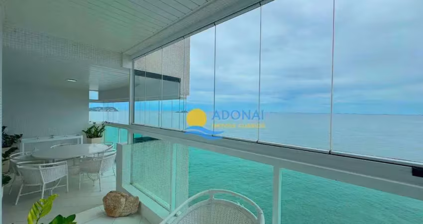 Apartamento com 3 dormitórios à venda, 186 m² por r$ 2.400.000,00 - pitangueiras - guarujá/sp