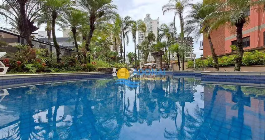 Apartamento com 4 dormitórios à venda, 172 m² por r$ 1.010.000,00 - enseada - guarujá/sp