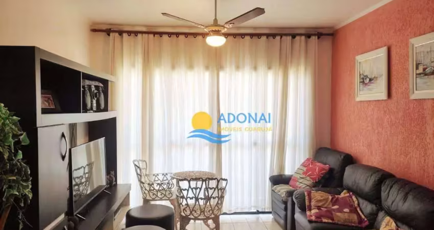 Apartamento com 3 dormitórios à venda, 100 m² por r$ 490.000,00 - jardim astúrias - guarujá/sp