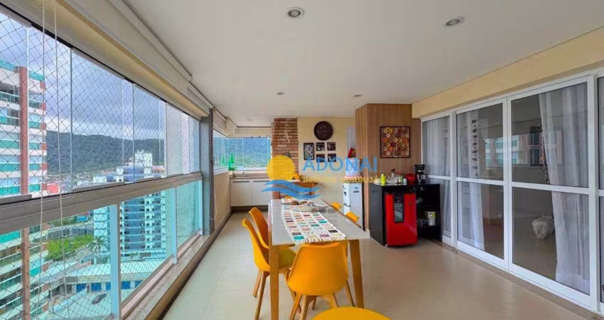 Apartamento com 3 dormitórios à venda, 119 m² por R$ 890.000,00 - Enseada - Guarujá/SP