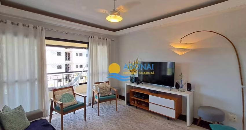Apartamento com 4 dormitórios à venda, 126 m² por R$ 530.000,00 - Enseada - Guarujá/SP