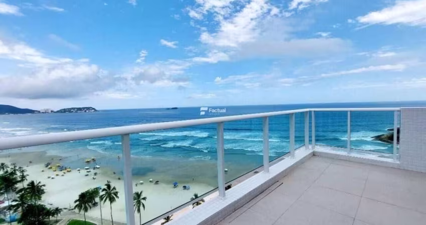 Cobertura com 3 dormitórios à venda, 260 m² por R$ 2.400.000,00 - Enseada - Guarujá/SP