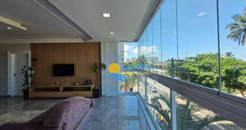 Apartamento com 3 dormitórios à venda, 178 m² por R$ 2.500.000,00 - Pitangueiras - Guarujá/SP