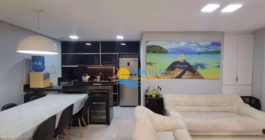 Apartamento com 3 dormitórios à venda, 85 m² por r$ 470.000,00 - enseada - guarujá/sp
