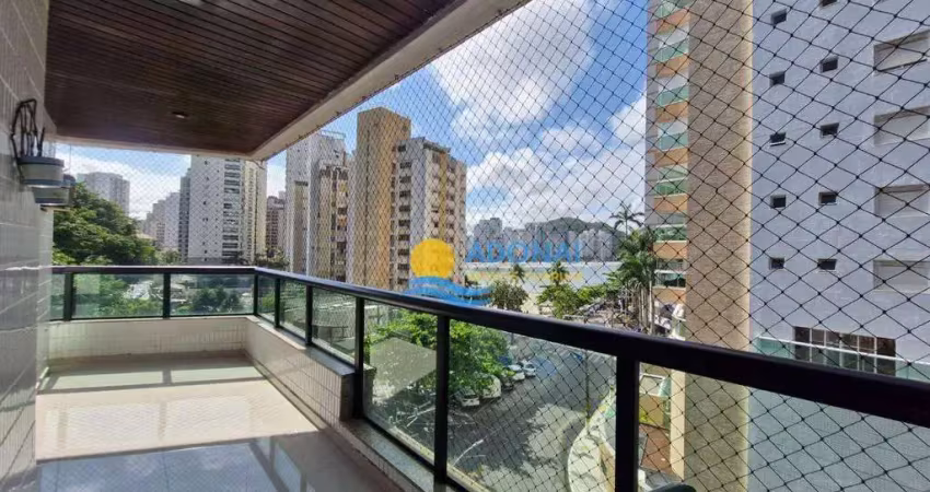 Apartamento com 3 dormitórios à venda, 100 m² por r$ 850.000,00 - jardim astúrias - guarujá/sp