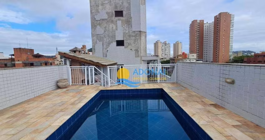 Cobertura com 3 dormitórios à venda, 200 m² por R$ 750.000,00 - Enseada - Guarujá/SP