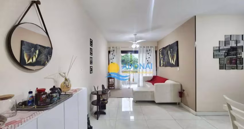 Apartamento com 3 dormitórios à venda, 100 m² por r$ 340.000,00 - enseada - guarujá/sp