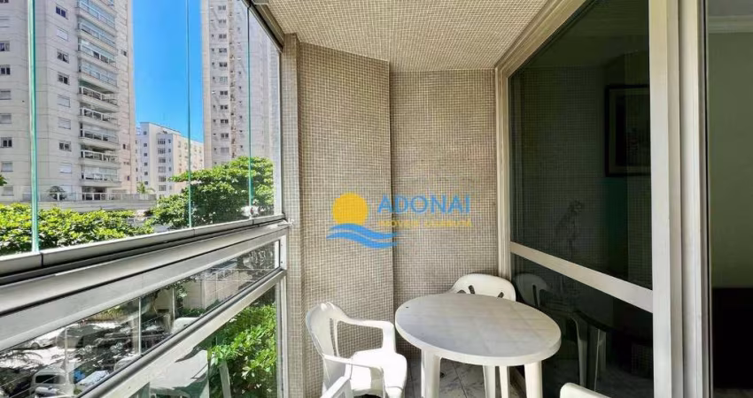 Apartamento com 1 dormitório à venda, 60 m² por R$ 390.000,00 - Pitangueiras - Guarujá/SP