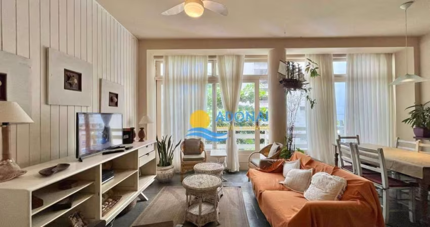 Apartamento com 2 dormitórios à venda, 110 m² por R$ 520.000,00 - Pitangueiras - Guarujá/SP