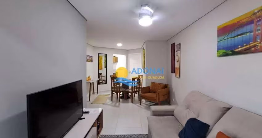 Apartamento com 2 dormitórios à venda, 66 m² por r$ 370.000,00 - enseada - guarujá/sp