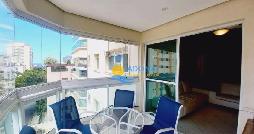 Apartamento com 3 dormitórios à venda, 131 m² por R$ 850.000,00 - Enseada - Guarujá/SP