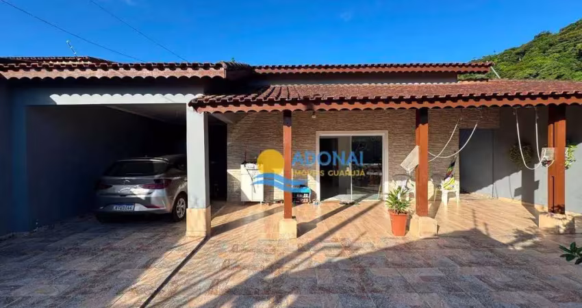 Casa com 3 dormitórios à venda, 160 m² por r$ 680.000,00 - balneário praia do pernambuco - guarujá/sp