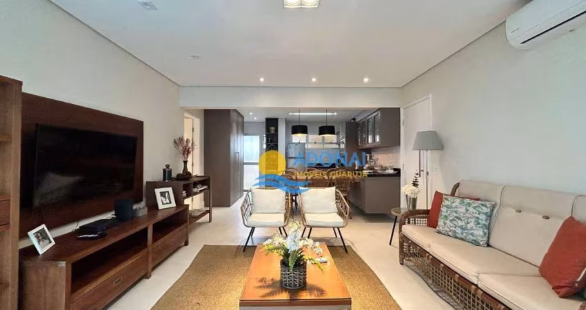 Apartamento com 3 dormitórios à venda, 135 m² por R$ 1.200.000,00 - Pitangueiras - Guarujá/SP