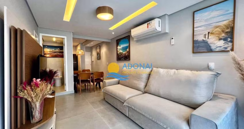 Apartamento com 2 dormitórios à venda, 75 m² por R$ 650.000,00 - Pitangueiras - Guarujá/SP
