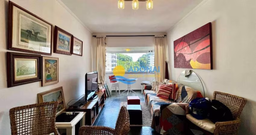 Apartamento com 2 dormitórios à venda, 75 m² por R$ 440.000,00 - Pitangueiras - Guarujá/SP