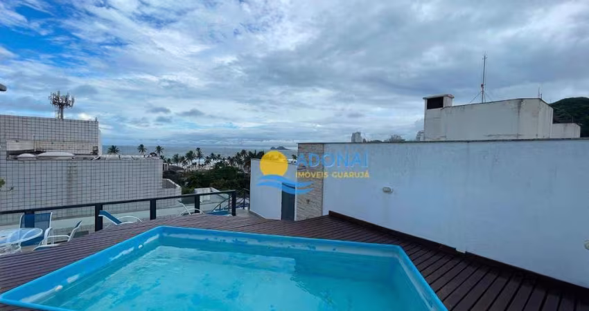 Enseada Cobertura com vista Mar, ótima área de lazer com espaço Gourmet.