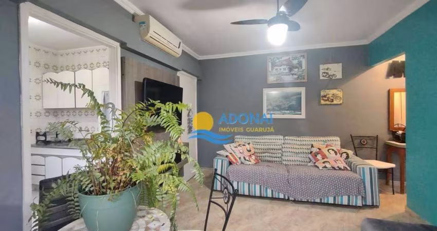 Apartamento com 1 dormitório à venda, 60 m² por R$ 275.000,00 - Enseada - Guarujá/SP