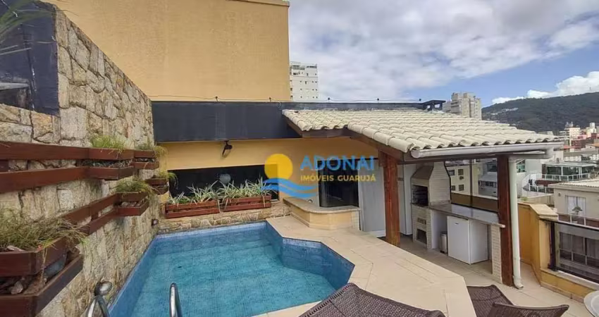 Cobertura com 3 dormitórios à venda, 170 m² por R$ 1.100.000,00 - Enseada - Guarujá/SP