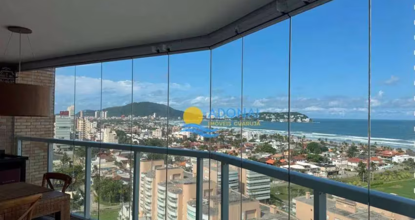 Apartamento com 3 dormitórios à venda, 119 m² por R$ 1.400.000 - Enseada - Guarujá/SP