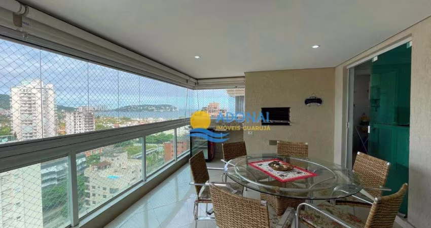 Enseada Apartamento região Brunella vista mar com varanda Gourmet.