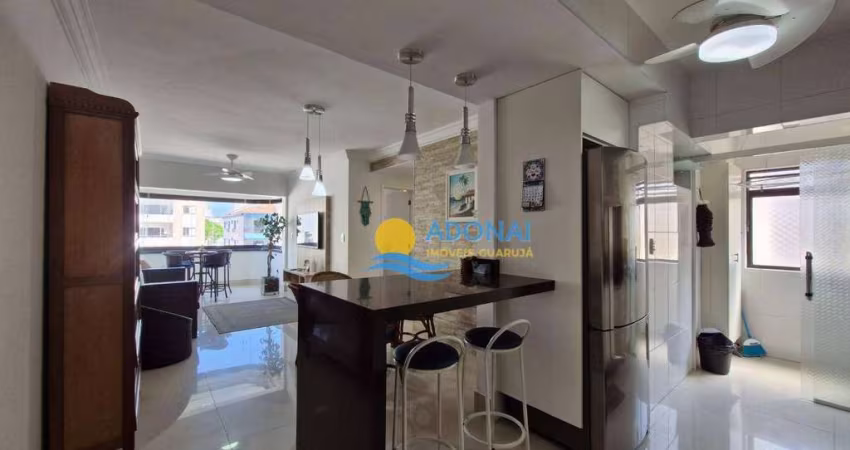 Apartamento com 2 dormitórios à venda, 75 m² por R$ 850.000,00 - Tombo - Guarujá/SP