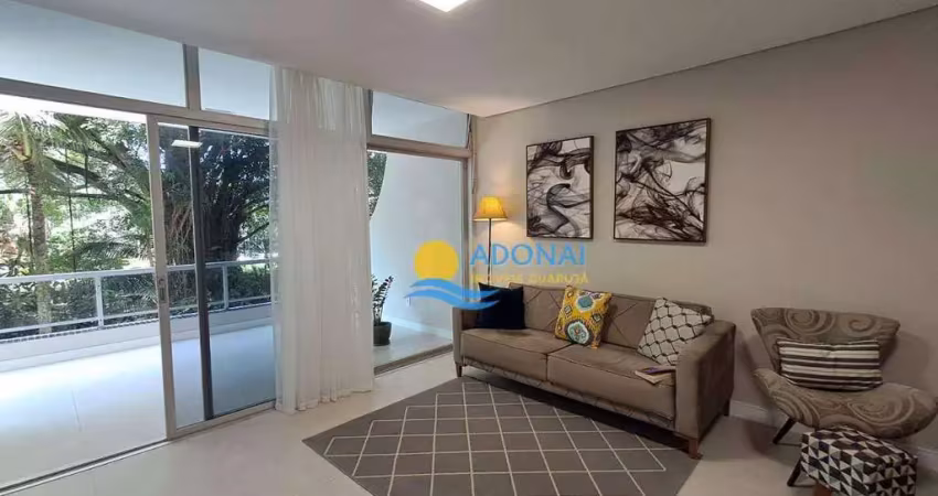 Apartamento com 3 dormitórios à venda, 105 m² por r$ 480.000,00 - enseada - guarujá/sp