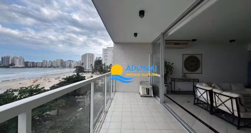 Apartamento com 4 dormitórios à venda, 230 m² por r$ 1.800.000,00 - pitangueiras - guarujá/sp