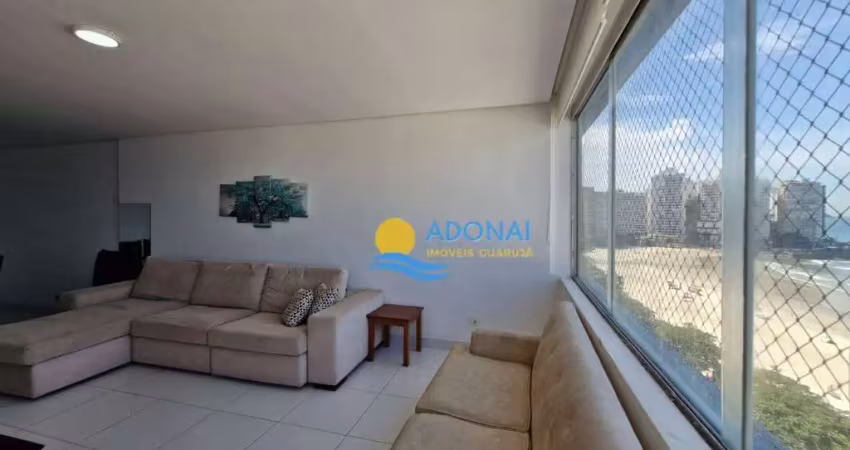 Apartamento com 2 dormitórios à venda, 162 m² por r$ 900.000,00 - pitangueiras - guarujá/sp