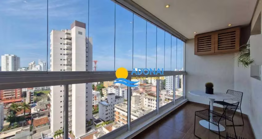 Apartamento com 3 dormitórios à venda, 96 m² por r$ 870.000,00 - jardim astúrias - guarujá/sp